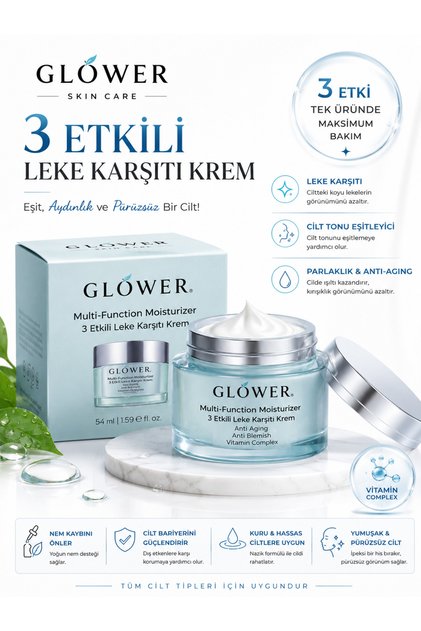 E.gzama,s.def Karşıtı Leke Önleyici Bakım Kremi 50ml Cam Kavanoz