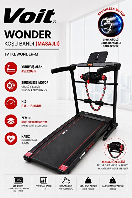 Fox Fitness Target 90S Motorlu Masajlı Koşu Bandı - Fiyatı, Yorumları