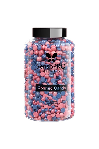 Ceară epilatoare elastică profesională Cosmic Candy, 400 g