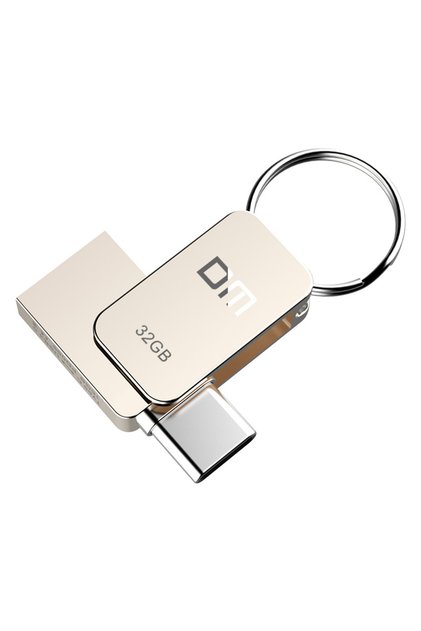 32 GB Silver DM PD059 32GB 64G USB-C Type-C OTG USB 3.0 Flash Drive Pen Drive Smart Phone Memory MIN