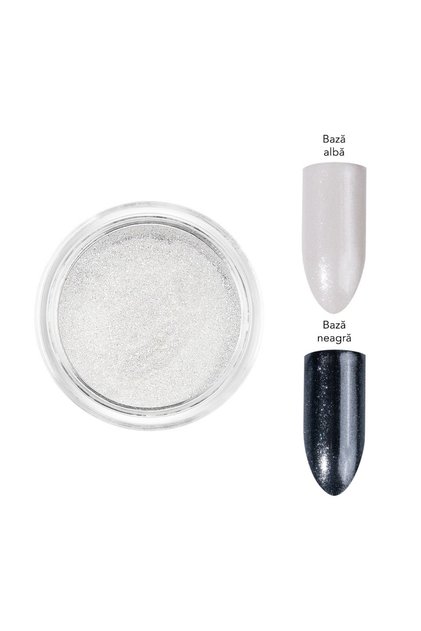 Pigment pentru unghii cu efect de sticlă/glazură