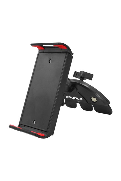 for 4 to 11 inch Car CD Slot Tablet Pc Stand Holder Mount 360 Degree Rotation with Rechargeable Hole