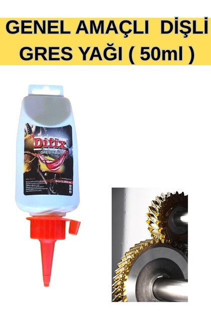 GENEL AMAÇLI TÜP GRES YAĞI 50ML- YAĞLAMA AMAÇLI GRES YAĞ