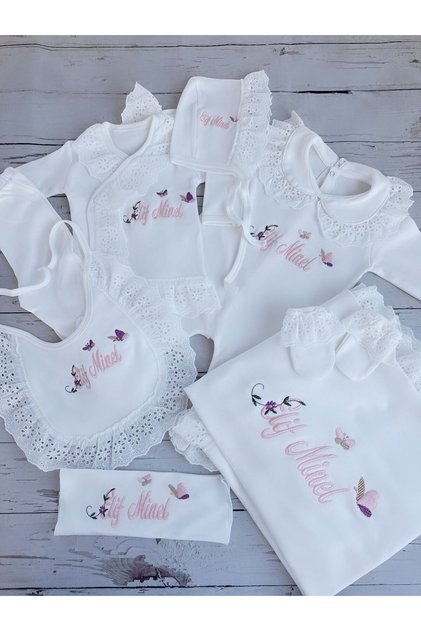 Dantelli hastane çıkışı 10 lu set
