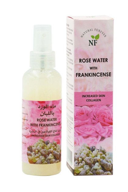 Rose Water with Frankincense Spray 160ml - Hydrating Face and Body Mist