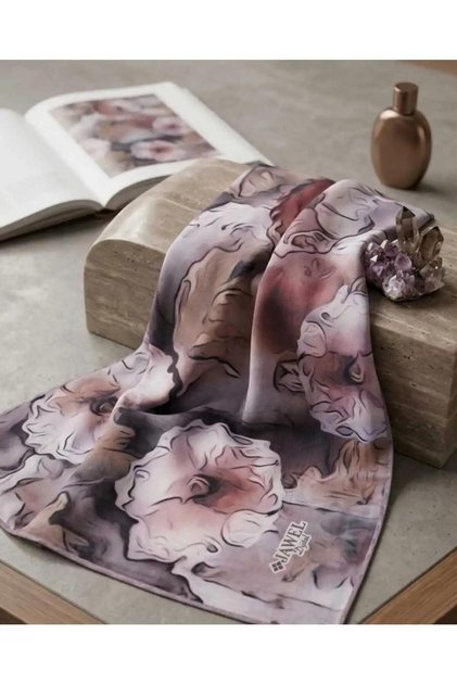 Jawel Şakayık Series Women-Girls Soft Scarf
