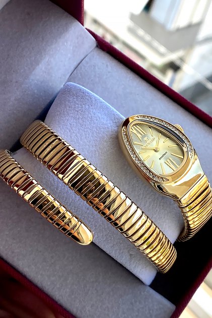 Original 2 Year Warranty Women's Wristwatch Steel Band Waterproof
