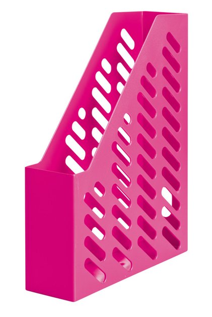 Suport vertical plastic pentru cataloage Klassik Trend-colours - roz