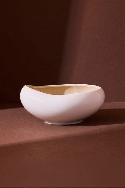 Roma Beige Porcelain Bowl 15.2X14X6.9 cm