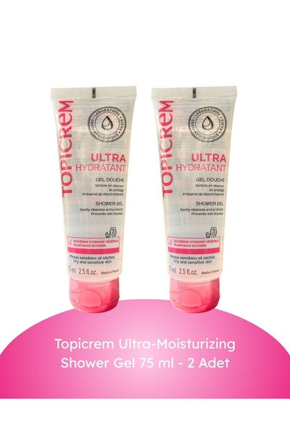 Ultra Hydratant Shower Gel 75 ml - 2 Adet
