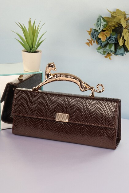 Elysara EB0144 | PYTHON STILSKA PUMAS PORTFOLIO TORBA SA METALNOM RUČKOM