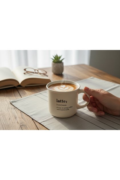 Lory Mottolu Mug 380Cc, Porcelain Mug