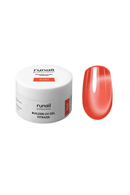 RUNAİL PROFESSİONAL Vitrage Builder Gel Vitraj Yarı Saydam Protez