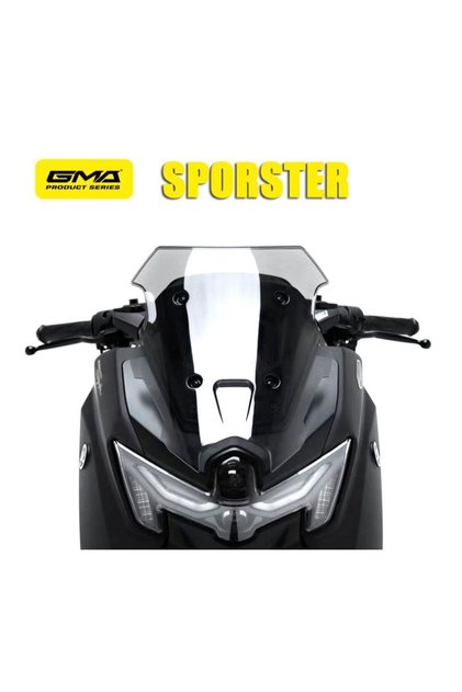 Nmax Tech-Max 125 (2025-26) Nemo Sportster Windshield Transparent