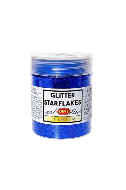 Pigment glitter starflakes metalic vision, DEVE, 50gr sclipici bronz pentru rasina epoxidica, lac de unghii sau vopsea decorativa