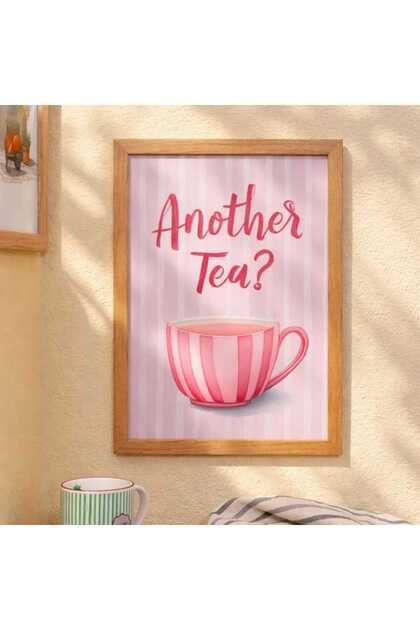 Deco Another Tea Duvar Panosu - Renkli - 30x40 cm