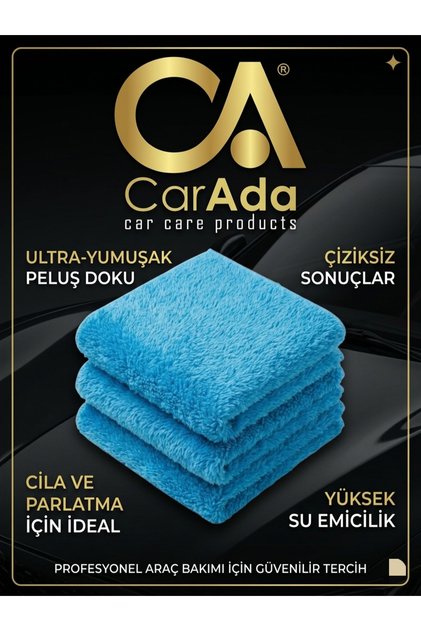 3 Adet Pasta-cila Uygulama Ve Silme Mikrofiber Bez 40x40 Cm