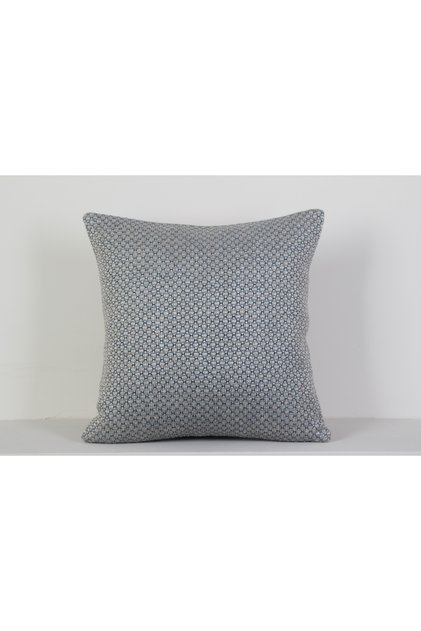 Light Blue Textured Decorative Throw Pillow Cover Modern Stylish Design