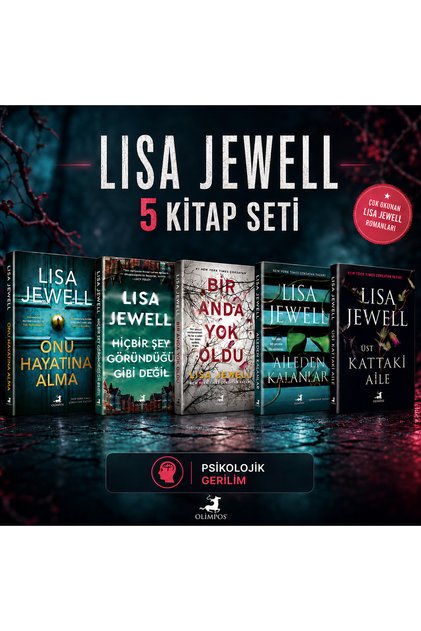 Lisa Jewell 5 Books Psychological Thriller Set (Saving Her Life - Gone in a Flash, Etc.)