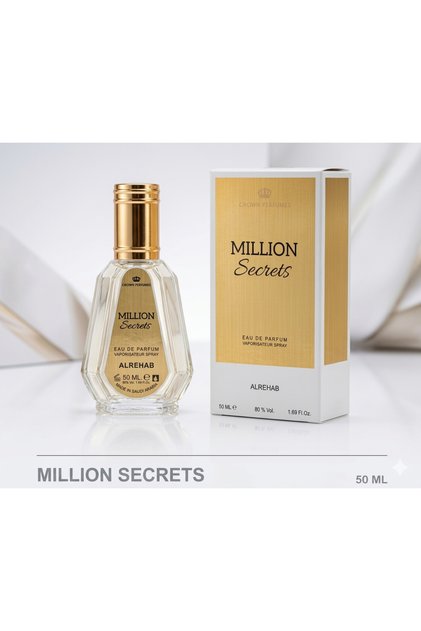 عطر مليون سيكريتس (Million Secrets) من الرحاب – 50 مل