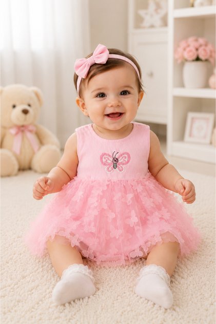 Butterfly Baby Girl Dress