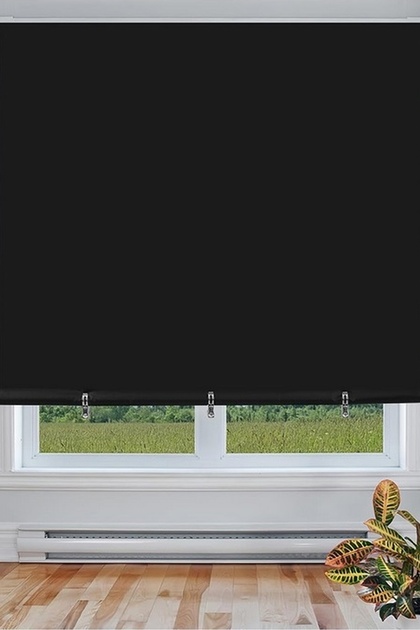 Rulou geam blackout antilumina si caldura, reglabil până la 183 cm lungime și 66 cm lățime (fixă)