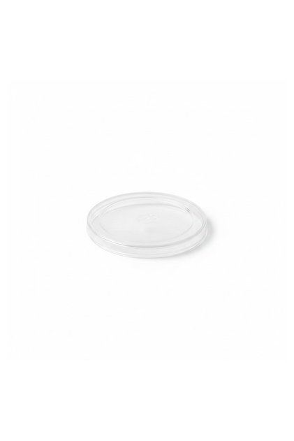 Clear Flat Cup Lids 90mm – Pack of 25
