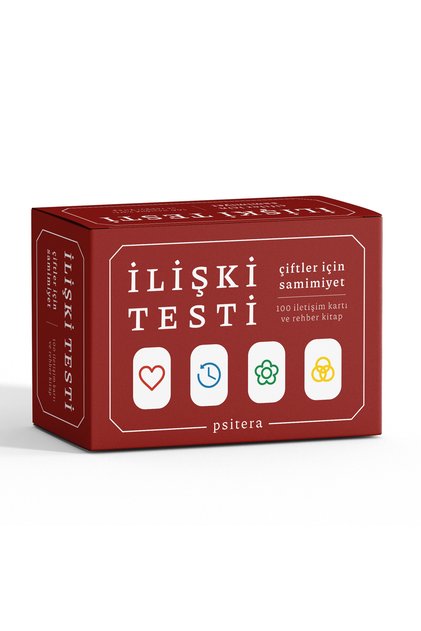 İlişki Testi - Çiftler için Samimiyet | 100 İletişim Kartı ve Rehber Kitap | 4 Kategori | Psikolog Zeynep Güler