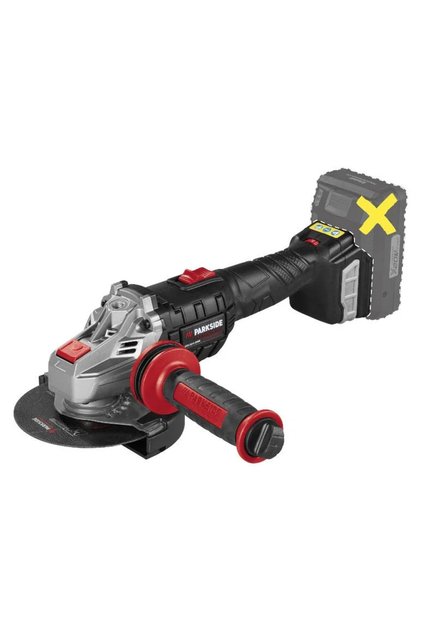 Polizor unghiular fără fir, ParkSide, Performance PWSAP 20-Li C3 X20V Multicolor