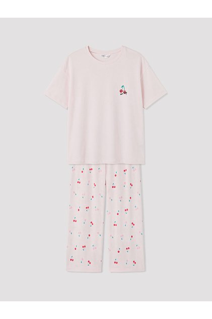I Cherry Printed Women's Pajama Set from Freezen Store
