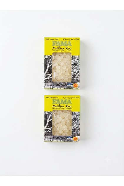 Authentic Greek Mastic (Tears of Achilles) - Elite Grade - 10g | Chios Mastic Gum Premium 2 Pieces