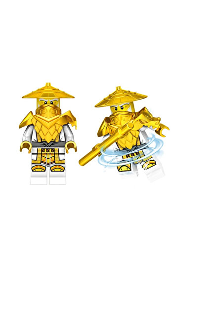 yamanS Ninja Sensei Wu Crystalized Dragon Armor Figür Yapı Blok