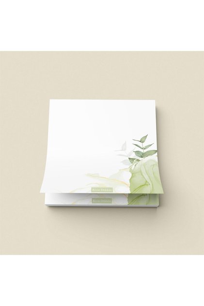 Emerald | Glue Cube Notepad (10X10Cm), 50 Sheets