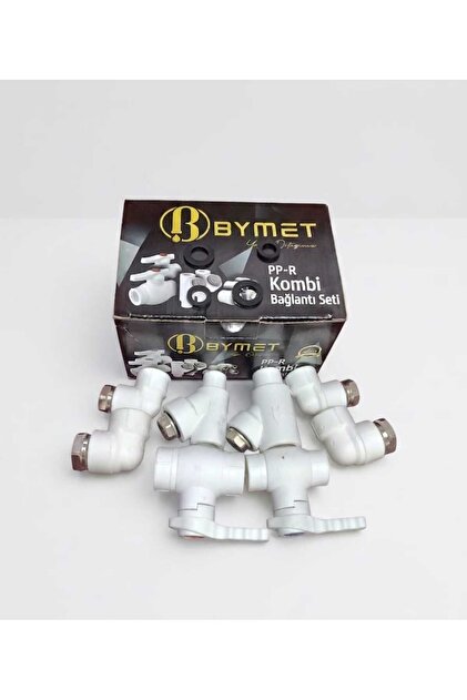 8 Parça Pprc Kombi Alt Bağlantı Seti (dirsekli) Baymet