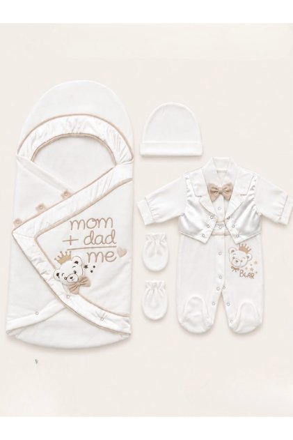 Baby Swaddle Romper Set