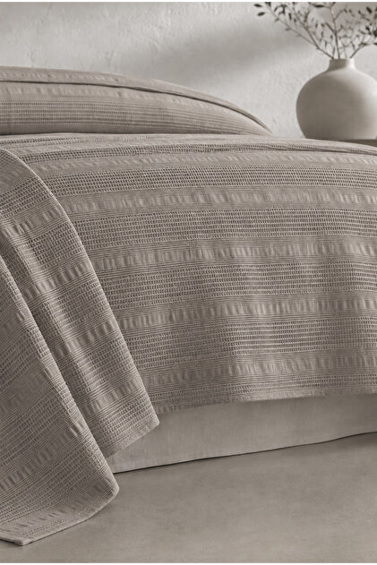 100% Cotton Single Pique Bedspread 160X235 cm