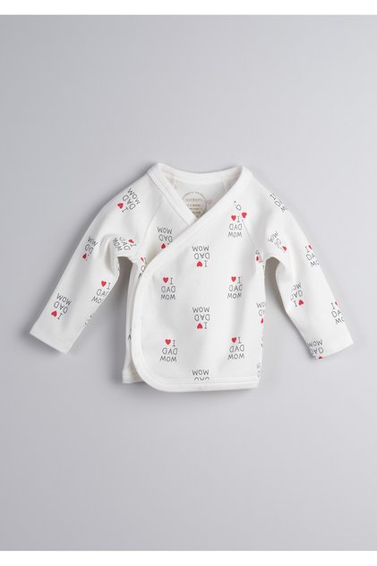 Baby Double-Breasted Vest 100% Cotton (Red Heart)