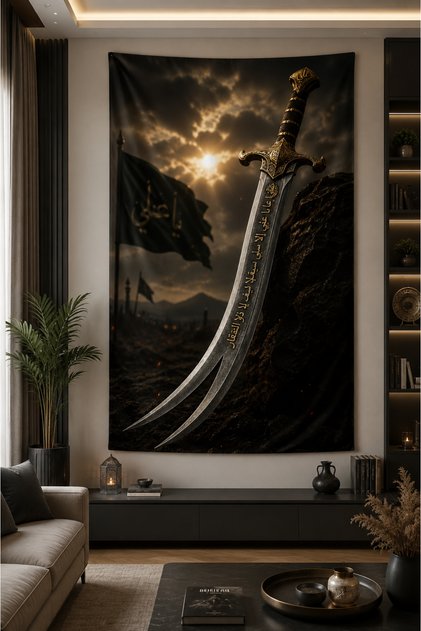 Hz. Ali Wall Covering Wall Tapestry