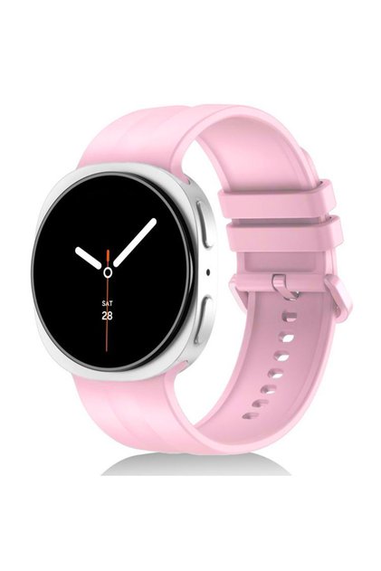 Galaxy Watch 9/8 40mm 44mm Classic 46mm Lansman 1-1 Uyumlu Kordon Spor Silikon Band STR-86