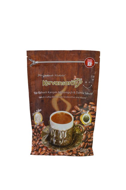 Türk Kahveli Karışım Menengiçli Damla Sakızlı 500 gr