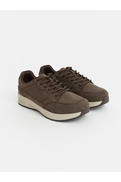 Lcw Steps Brown Suede Look Men's Sports Shoes