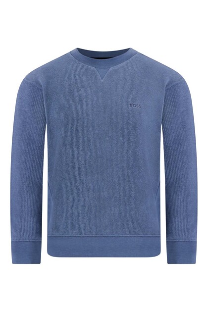 Mavi Erkek Bisiklet Yaka Relaxed Desenli Sweatshirt We_explorer
