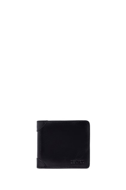 Men's Black Leather Wallet 000A2D360818