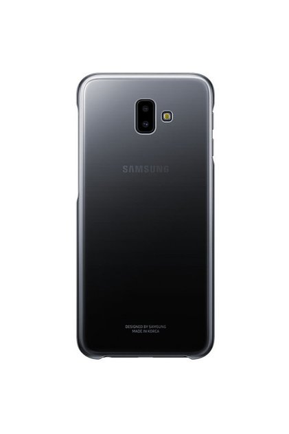 Husa Plastic J6 Plus (2018) J610 Θήκη Ντεγκραντέ Μαύρο