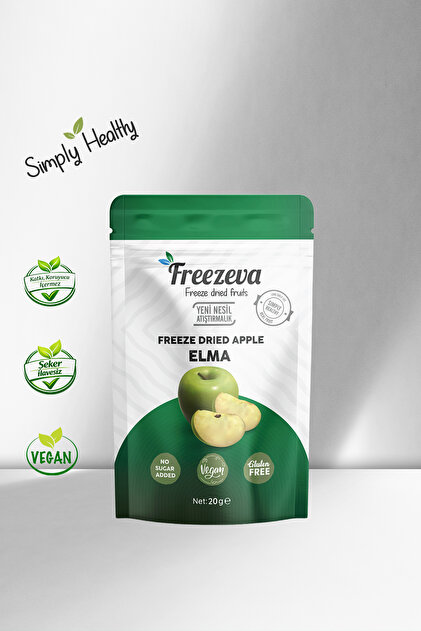 おかわりくん Freezeva Dondurularak Kurutulmuş Dilim Çilek 15 gr - Freeze Dried