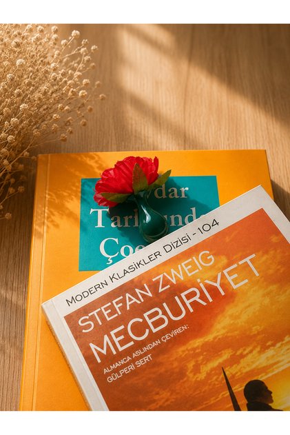 Handmade Flower Vase Bookmark