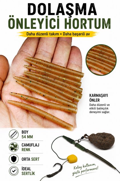 Dolaşma Önleyici Hortum (Antitangle Sleeves) (10 adet)