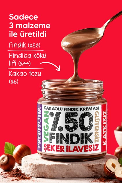 Mely %50 Kakaolu Fındık Kreması 220 g