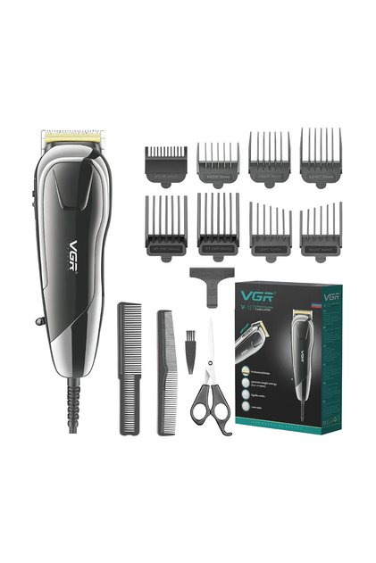 EU Plug V-127 VGR Hair Cutting Machine Electric Hair Clipper Professional Hair Trimmer Adjustable Ha