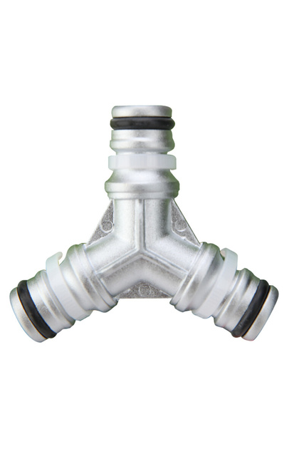Conector furtun cu 3 căi din aluminiu 2014 PLUS